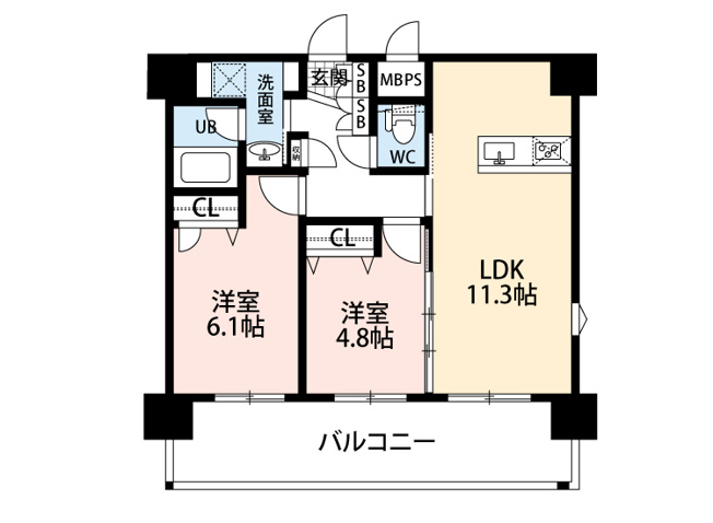 【間取り】 | アルファシオレヴァーク