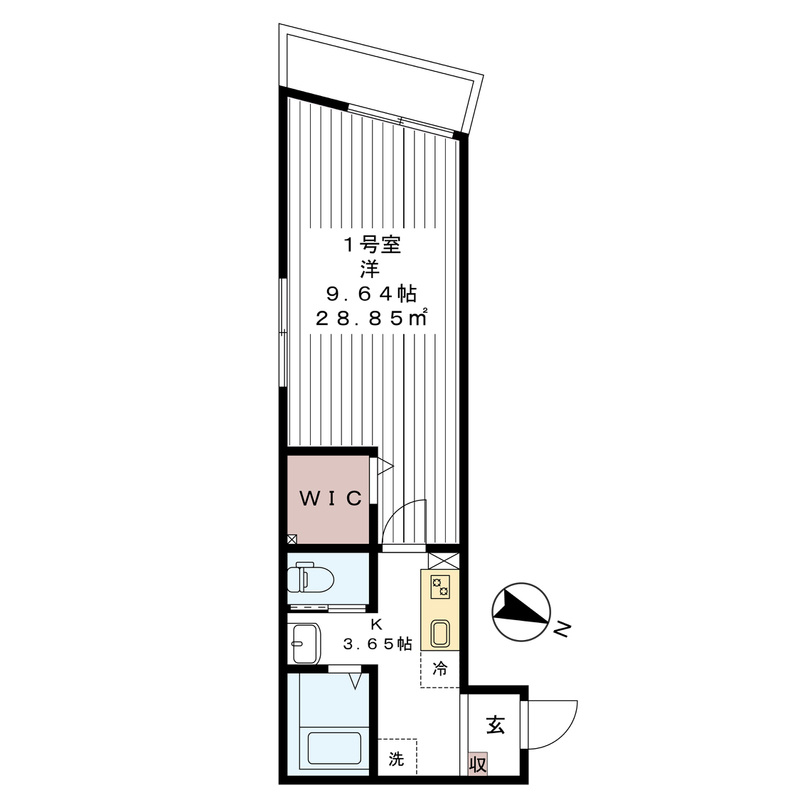 AJ新鎌ヶ谷の間取り