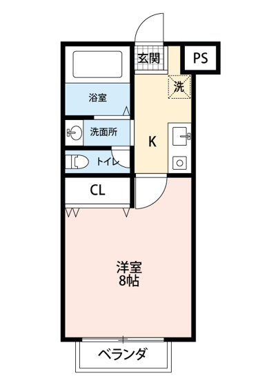 【間取り】 | すずらんハイツ