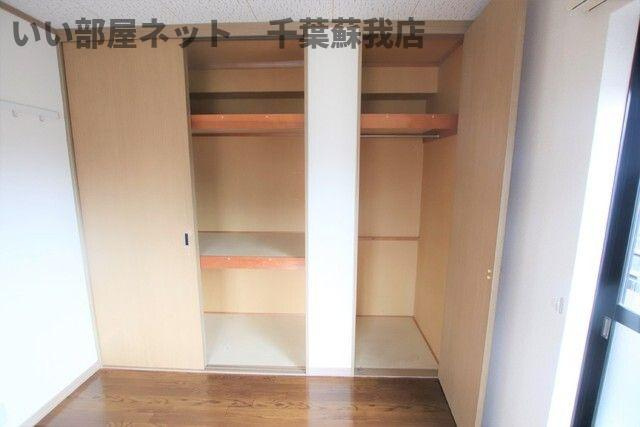 アートイン市原Ｃ棟の収納|専用の収納スペースです