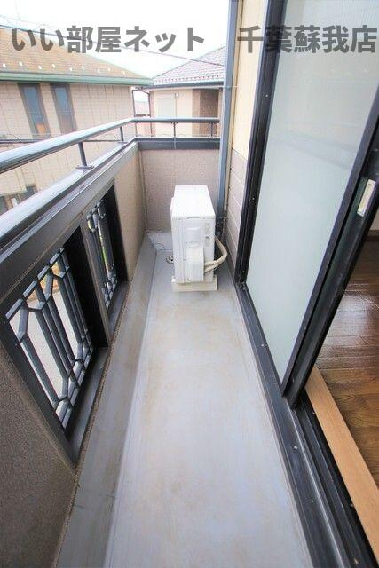 アートイン市原Ｃ棟のバルコニー|暖かな日差しのふりそそぐバルコニー