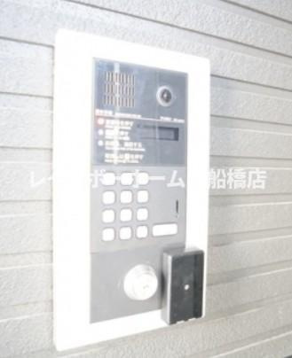 プレミアコート原木中山のセキュリティ