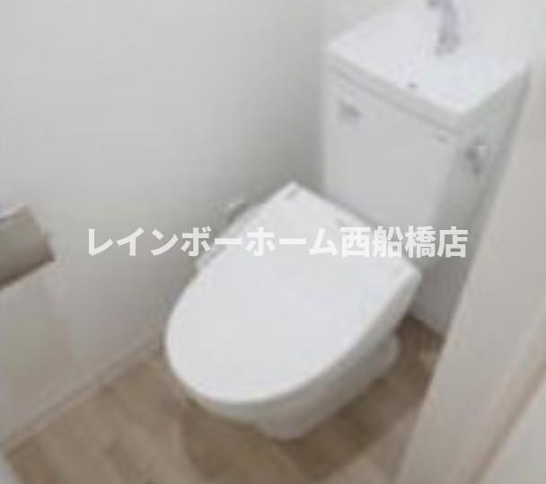 プレミアコート原木中山のトイレ