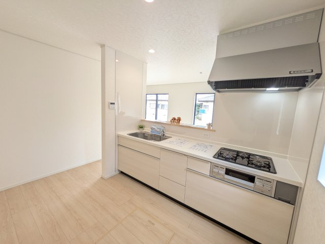 つくば市高見原　第17　新築戸建て　3号棟のキッチン