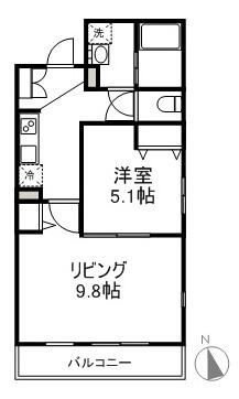 クオーレ東習志野の間取り