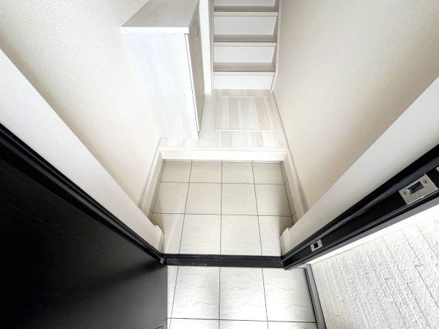 リーブルファイン春日部樋堀の玄関|ゆったりとした玄関です