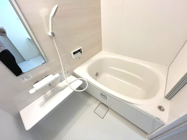リーブルファイン春日部樋堀の浴室|コンパクトで使いやすいお風呂です