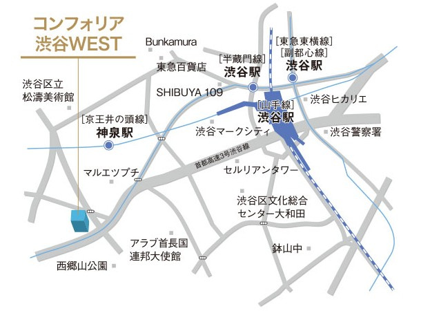 コンフォリア渋谷ＷＥＳＴのその他