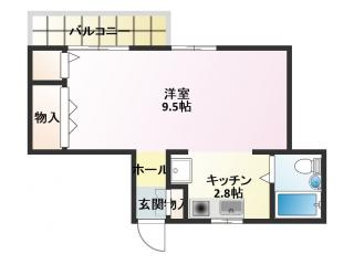 広めの１Ｋ