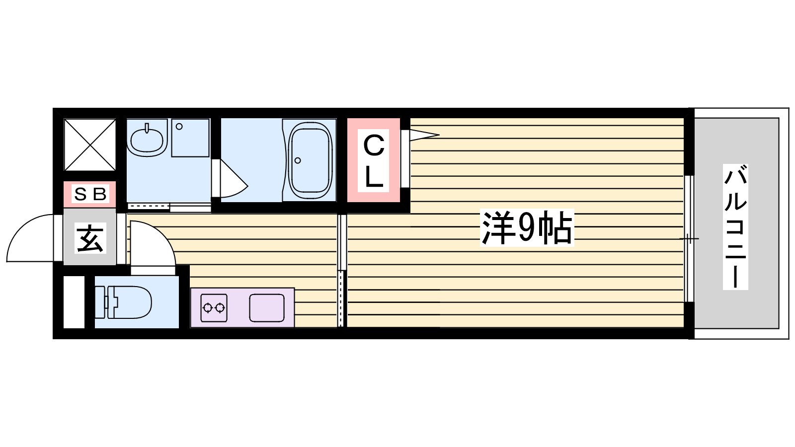 ドミール・シモハタの間取り