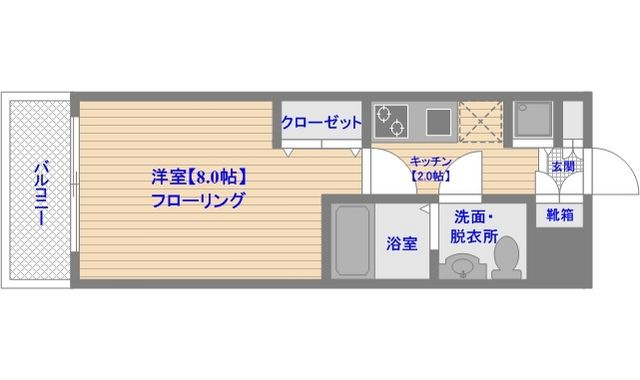 ピュアドームグランテージ博多の間取り