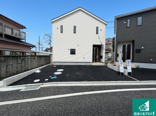 ◆阪南市箱作　第3期　新築一戸建ての外観|お客様に長く安心して住んでいだだける事にこだわった家づくり！住んでからのアフターサービスにもしっかりと取り組んでいます！