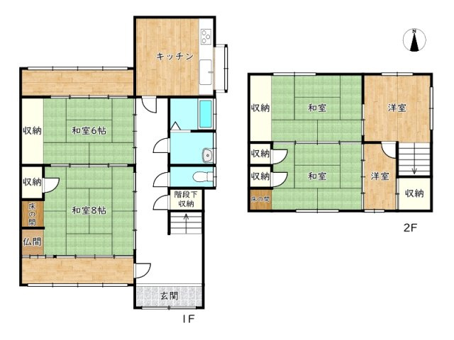 【間取り】 | 姫路市実法寺／中古戸建