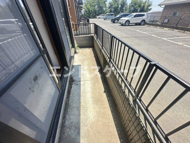 リビエラ　Ｃのバルコニー|高崎、前橋のお部屋探しはエンドスケープまで！お客様の理想お聞かせ下さい♪