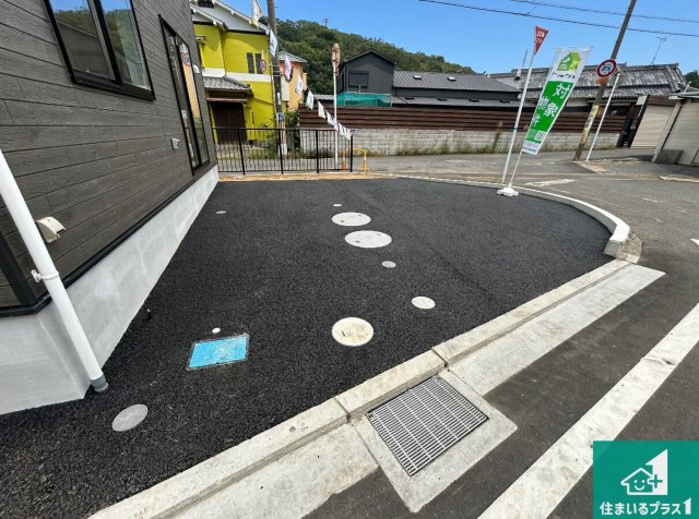◆阪南市箱作　第3期　新築一戸建ての駐車場|駐車スペース！散水栓があるので、こまめに愛車を洗えます！