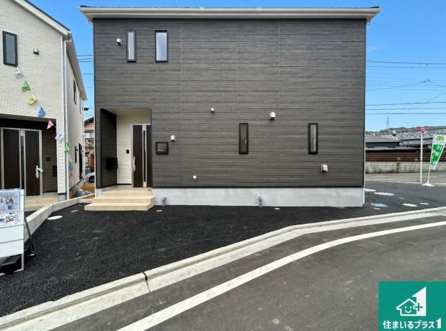 ◆阪南市箱作　第3期　新築一戸建ての外観|お客様に長く安心して住んでいだだける事にこだわった家づくり！住んでからのアフターサービスにもしっかりと取り組んでいます！