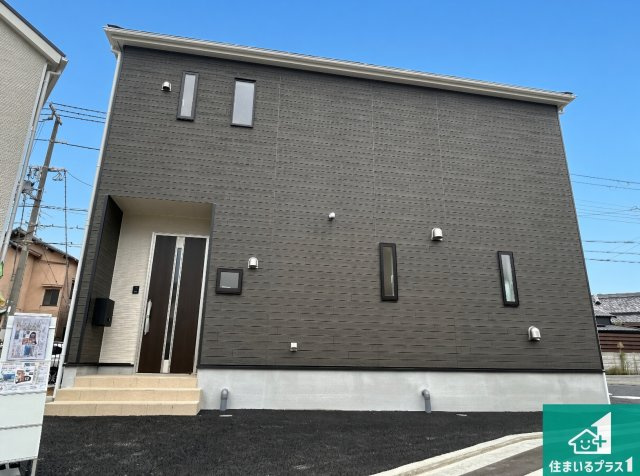 ◆阪南市箱作　第3期　新築一戸建ての外観|お客様に長く安心して住んでいだだける事にこだわった家づくり！住んでからのアフターサービスにもしっかりと取り組んでいます！