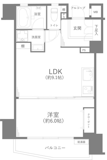 【間取り】 | グランドパーク池尻大橋