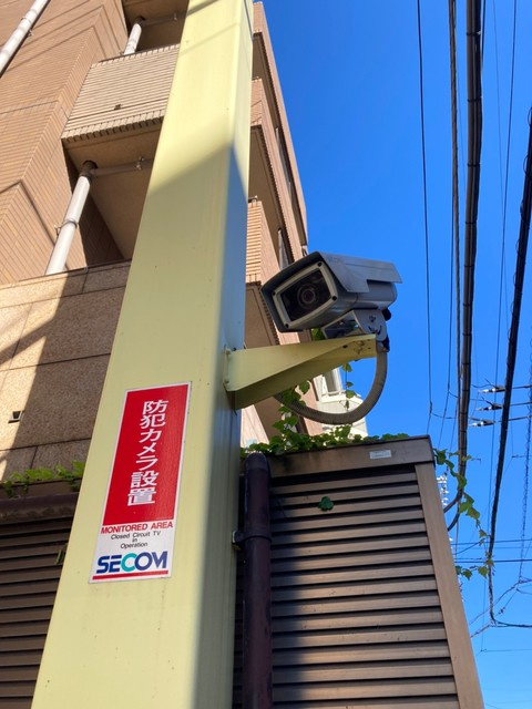 ソレイユ恵比寿のセキュリティ|★防犯カメラ★