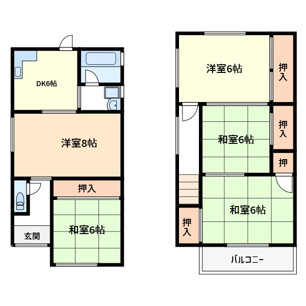 下小阪1丁目貸家