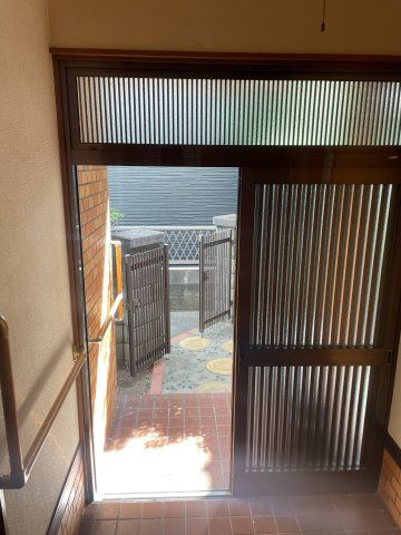 下小阪1丁目貸家の玄関
