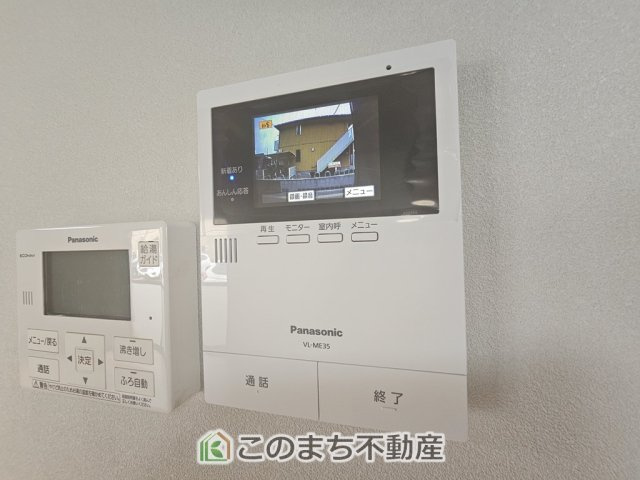 宇都宮市石井町　中古戸建の防犯設備|モニタ付きインターホンで防犯面もしっかり安心♪
