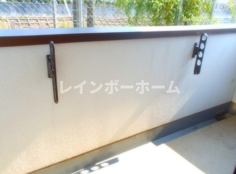 ベルフルールのバルコニー
