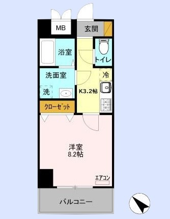 ベルフルールの間取り