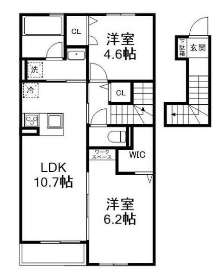 Malie Ⅰの間取り