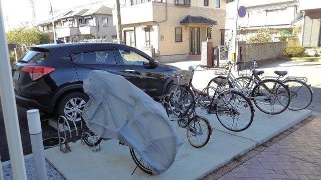 アーバン　メロウのその他共用部分|敷地内駐輪場。