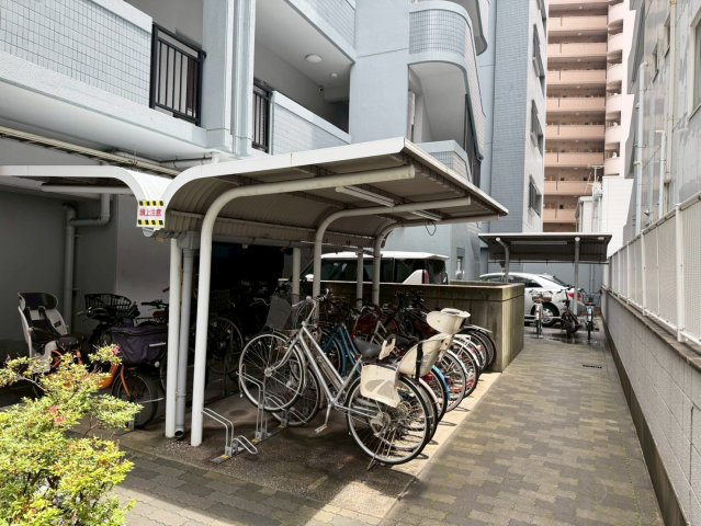 【認定中古】サンライフ片野Ⅲー2LDKー【小倉北区　中古マンション】の駐輪場|敷地内に駐輪場もあります【小倉北区　中古マンション】