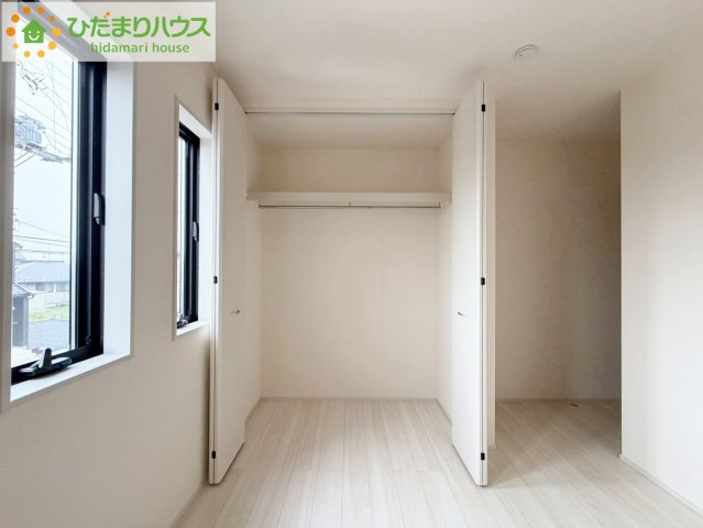 那珂市菅谷19期　新築戸建　2号棟の収納|洋室A　収納