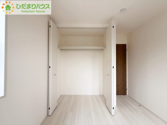 那珂市菅谷19期　新築戸建　2号棟の収納|洋室B　収納