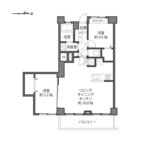 【間取り】 | NK渋谷コータース