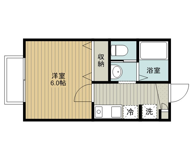 ステラ南鳩ヶ谷の間取り