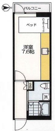 ウィンコーポ池袋の間取り