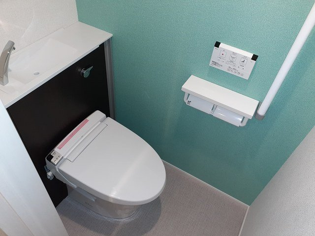 落ち着いたトイレです