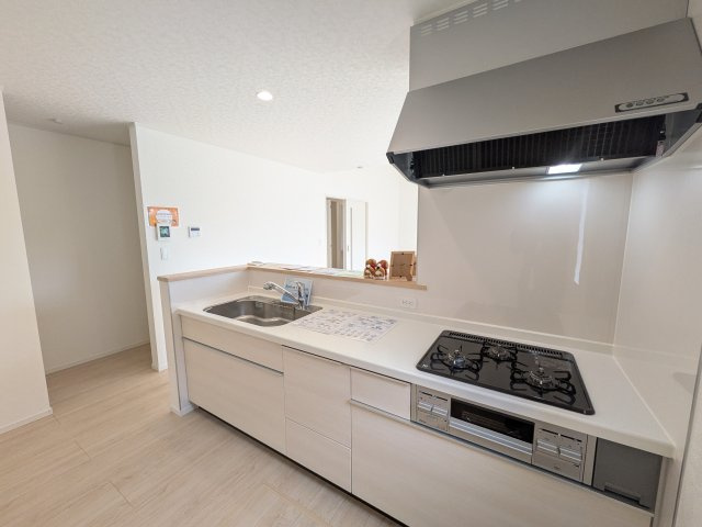 つくば市高見原　第17　新築戸建て　2号棟のキッチン