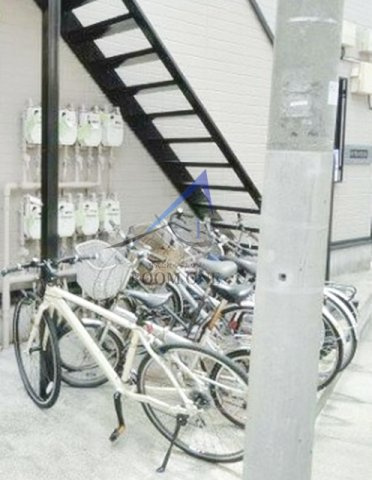 メイプルハウス　Ａ棟のその他共用部分|駐輪場です。
