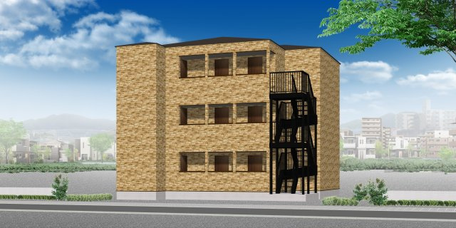 平塚市宮の前のアパート