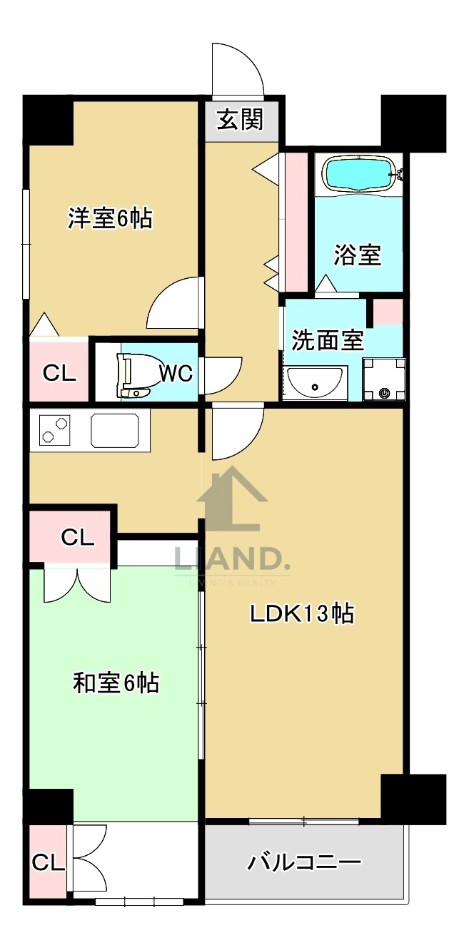 フォレステージュ天神　舞鶴小学校区の間取り|フォレステージュ天神