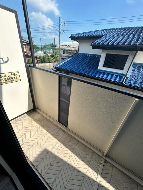 セジュールＡＮのバルコニー