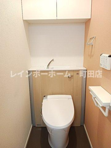 メゾン・ド・ラぺ※初期費用分割あと払いサービス利用可能物件のトイレ