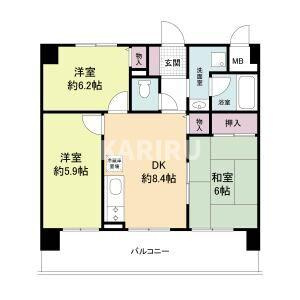 シャリテ今里 の間取り