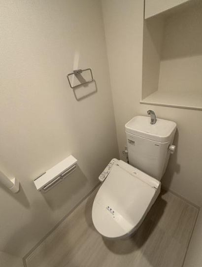 アルファスマート神戸狩口台のトイレ|清潔感のあるトイレです