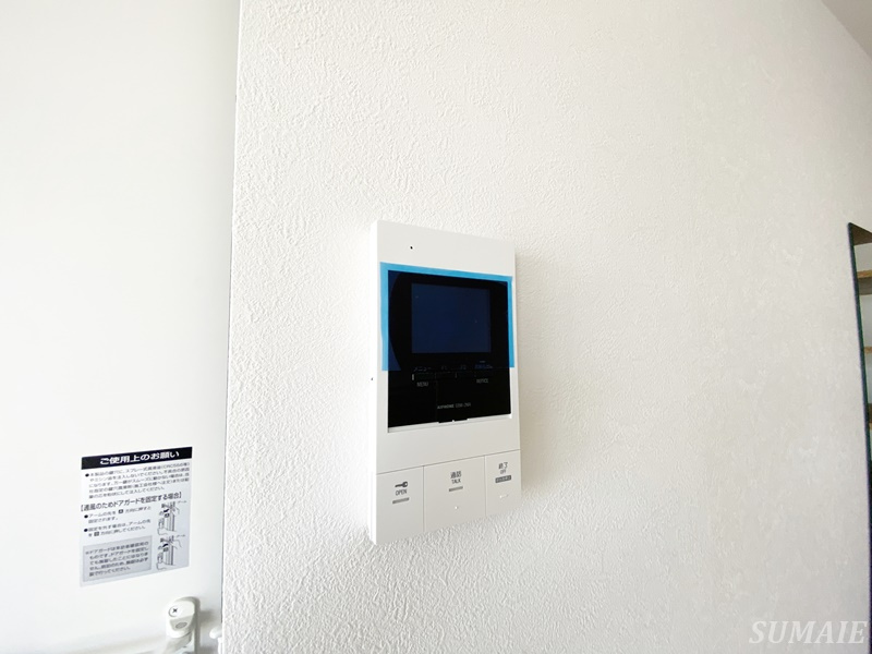 trias446のセキュリティ|モニター付きインターホンです☆