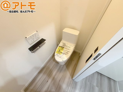 【トイレ】 | 葵区柳町　新築戸建　全1棟 | 毎日使うトイレだからこそ機能性を重視したいですよね！温水洗浄便座で快適な時間をお過ごしください♪