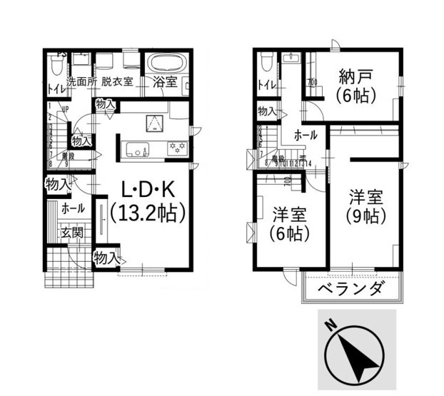 【間取り】 | 葵区柳町　新築戸建　全1棟