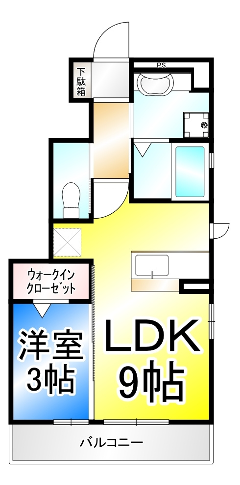 カサ・デ・サチⅢの間取り