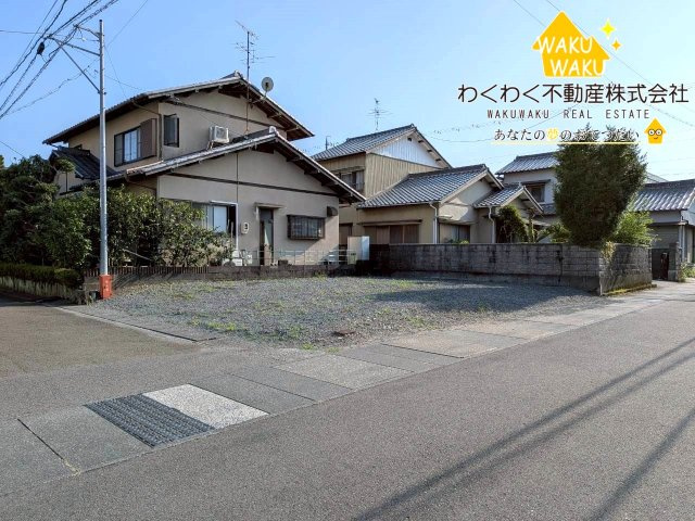 売土地の外観|2026.7.9撮影　駐車場として賃貸中